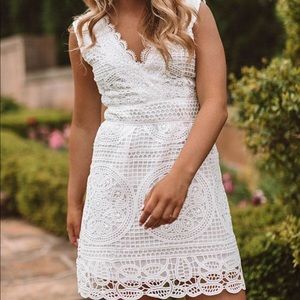 White Lace Dress